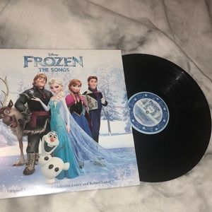 Real Frozen vinyl disk